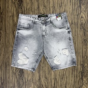 Short Jean City Denim Cinza 27906