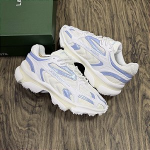 Tênis Lacoste L003 2K24 Branco com Azul Bebê