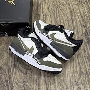 Tênis Nike Air Jordan Legacy 312 Low Medium Olive
