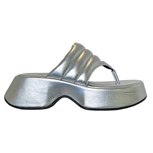 Noronha tamanco silver