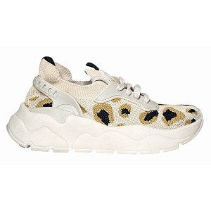 Tênis Joli animal print off white