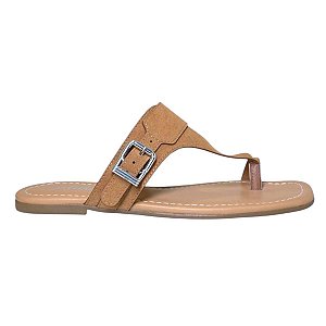 Estela rasteira cappuccino