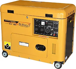 Gerador a Diesel Buffalo BFDE 8.000 Silencioso Trifásico 380V PRO - Cód: 71342