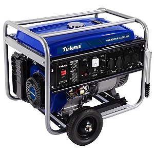 GERADOR TEKNA GASOLINA GT6500FB 6000W 115/230V