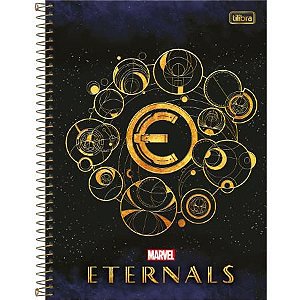 Caderno CD Universitário Eternals 10M 160fl