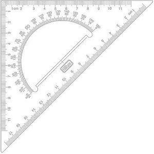Esquadro N21 45o Académie BL