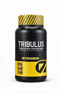 TRIBULUS C/ MACA PERUANA 2000MG 100 TABLETES - ALPHAGENIN