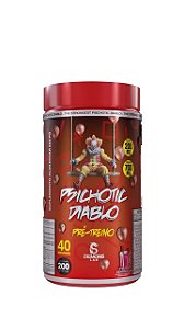 Pré Treino Psichotic Diablo 200g Frutas Vermelhas Demons Lab