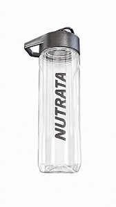Garrafa Nutrata Slim Incolor 600 ml