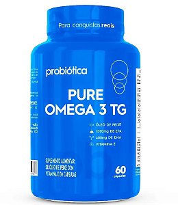 Pure Ômega 3 TG (60 caps) - Probiótica