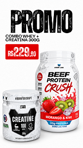 COMBO UNDER LABZ BEEF PROTEIN + CREATINA 300 G R$229,90