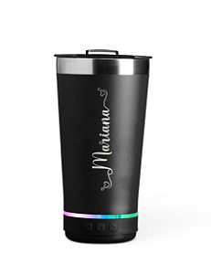 Copo Térmico 400ml com Caixa de Som