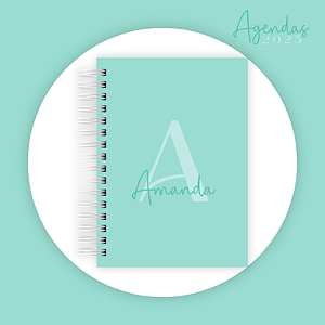 Agenda Capa Dura  Dois  Dias  p/ Página