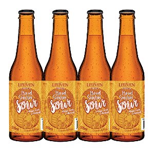 Pack 4 Cervejas Leuven Eternal Sunshine Sour Frutas Amarelas