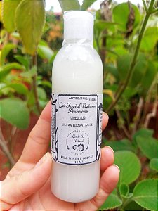Hidratante Para Pele Mista e Oleosa - Gel Antiacne com Aloe vera e D-pantenol Natural Vegano 110 g