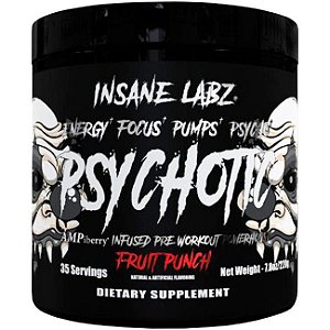 Psychotic Black (35 doses) - Insane Labz ( Fruit Punch)