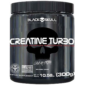 Creatina Turbo 300g Creatine - Black Skull