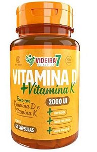 Vitamina D 2000 Ui + Vit K 200% Idr 60 Caps