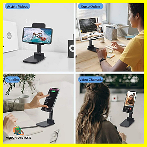 Suporte Celular Ergonomico Dobrável Universal