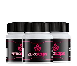 Zero Kaps - 3 Unidades - 90 cápsulas