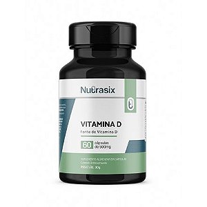 Vitamina D 60 cápsulas 500mg