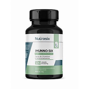 Multivitaminico Para Imunidade Imunno Six 120 Cáps