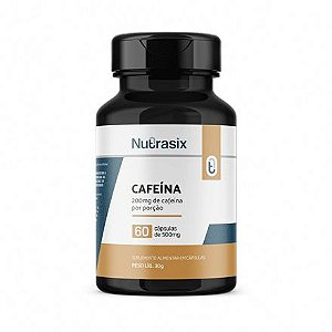 Cafeína Cápsulas 500mg - 60