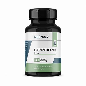 L-Triptofano cápsulas 500mg - 30