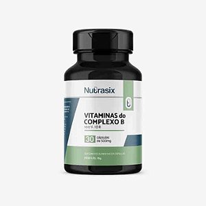 Vitaminas do Complexo B Cápsulas 500mg - 60
