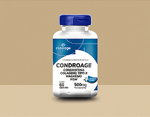 Condroage (Condroitina, Colageno Tipo II, Magnésio, MSM) Clinoage