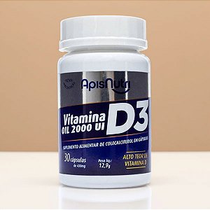 Vitamina D3 ApisNutri