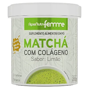 MATCHA LIMÃO 200GR APISNUTRI