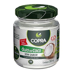 Óleo de Coco Copra Sem Sabor - 200ml
