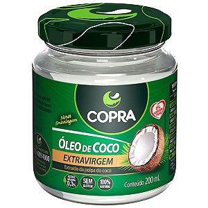 Óleo de Coco Copra Extra Virgem - 200ml