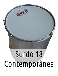 Surdo Contemporânea 18x45 Alumínio Linha Light Ny 159lt - usado