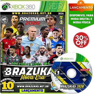 BRAZUKAS ATUALIZADO JULHO | PREMIUM 2026 MULTI NARRADORES | XBOX 360