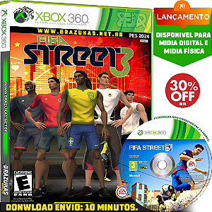 FIFA STREET - EXCLUSIVO BRAZUKAS | XBOX 360