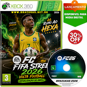 SUPER LANÇAMENTO | FIFA STREET - EA FC VOLTA 2026 | XBOX 360