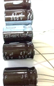 CAPACITOR ELETROLÍTICO 105° 47UF X 350V
