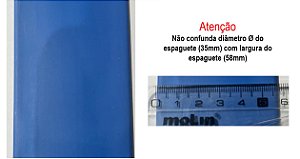 ESPAGUETE TERMORETRATIL 35MM - AZUL, BRANCO, PRETO, VERMELHO