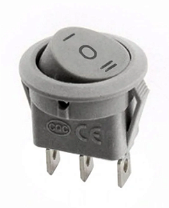 CHAVE GANGORRA REDONDA 3 POSIÇÕES KCD1-106A