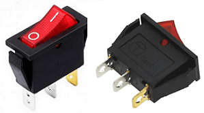 CHAVE GANGORRA ON/OFF KCD3-102N 3 TERMINAIS