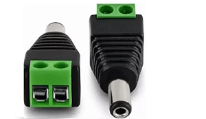 CONECTOR PLUG P4 MACHO COM BORNE