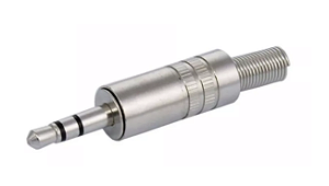 PLUG P2 STEREO DESMONTAVEL METÁLICO COM MOLA