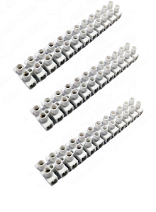 CONECTOR EM BARRA TIPO SINDAL 10MM BRANCO CTB11010