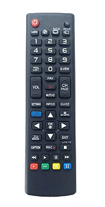 CONTROLE REMOTO PARA TELEVISÃO LG AKB73975709PS FUNÇÃO FUTEBOL SMART 3D