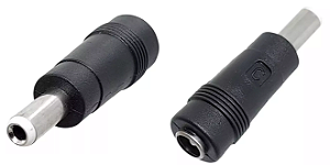 ADAPTADOR PLUG P4 2,5* 5,5MM X JACK J4 2,1* 5,5MM ("C")