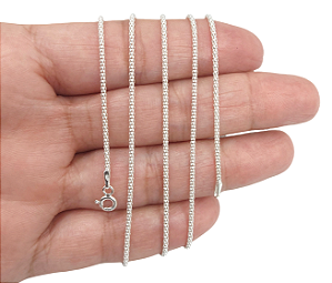 Corrente Pipoca de Prata 925 50cm