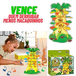 Jogo Infantil Pula Macaco Cada Macaco No Seu Galho - Compre Agora