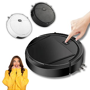 Robô Aspirador De Pó Poeira Automático Limpeza Doméstica Bivolt